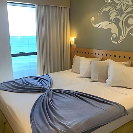 Апартаменты Hosts Br - Flat Frente Mar Na Beira Mar Форталеза Экстерьер фото