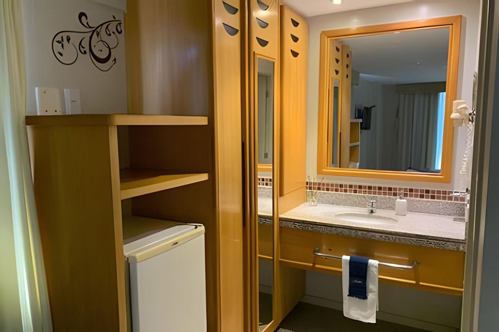 Апартаменты Hosts Br - Flat Frente Mar Na Beira Mar Форталеза Экстерьер фото