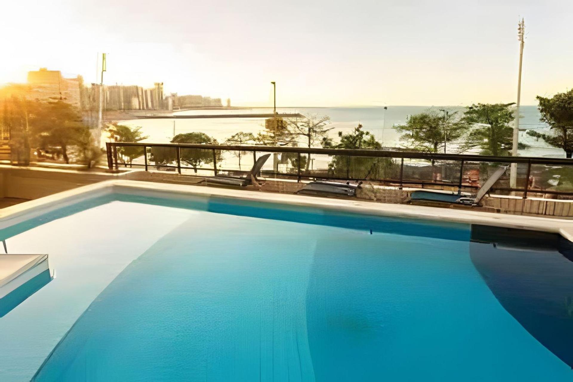 Апартаменты Hosts Br - Flat Frente Mar Na Beira Mar Форталеза Экстерьер фото