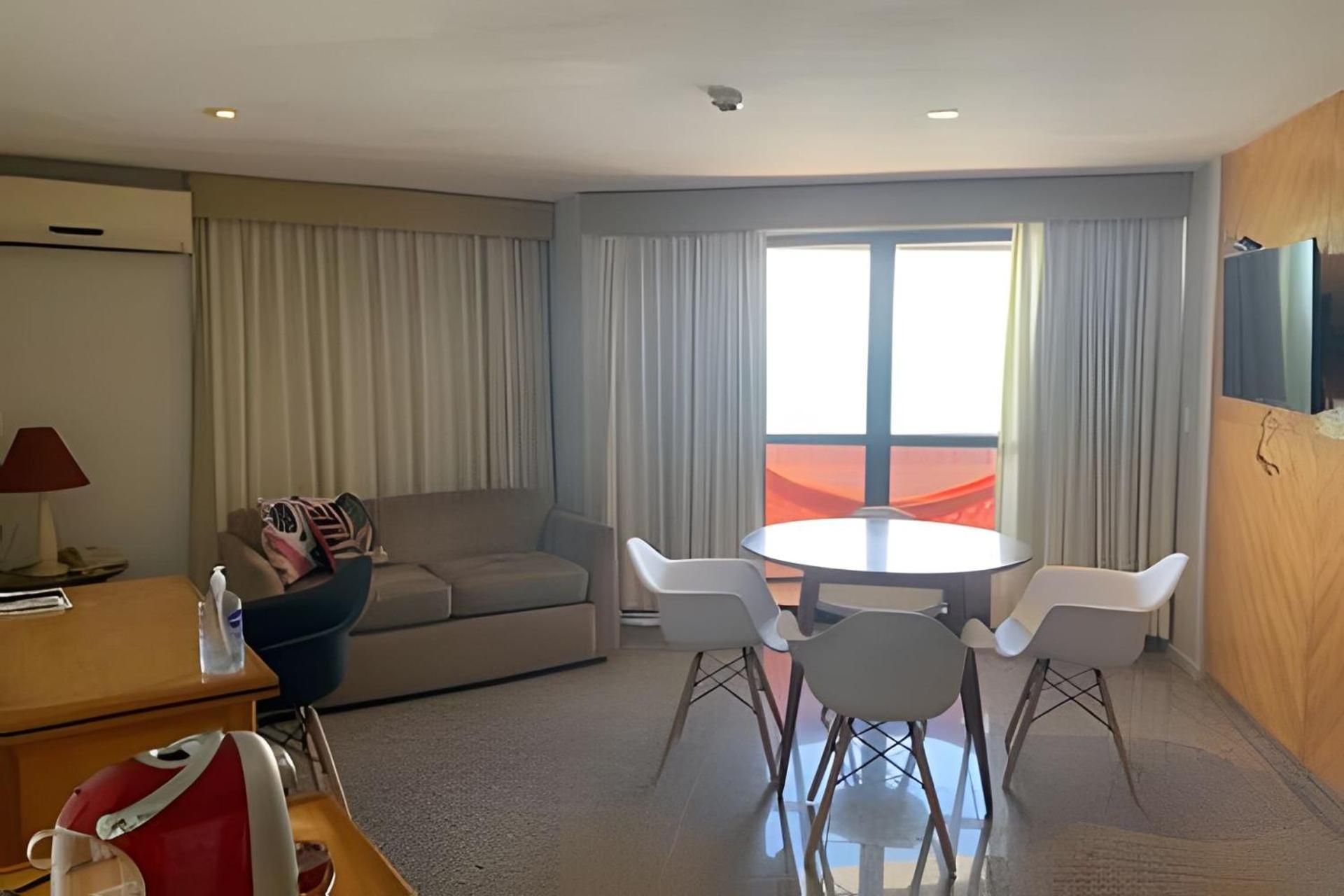 Апартаменты Hosts Br - Flat Frente Mar Na Beira Mar Форталеза Экстерьер фото